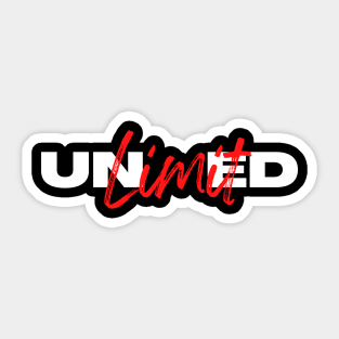 UNLIMITED Sticker